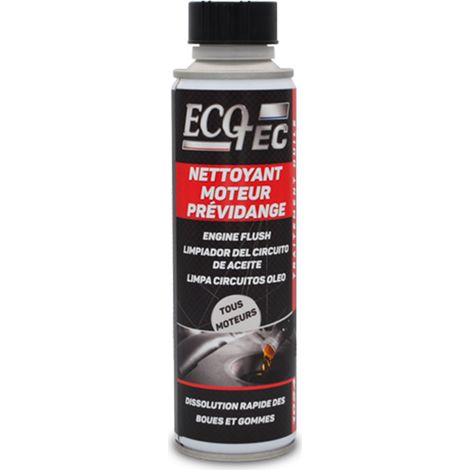 Nettoyant Circuit Huile avant Vidange. Dissolution rapide des boues et gommes nuisibles.