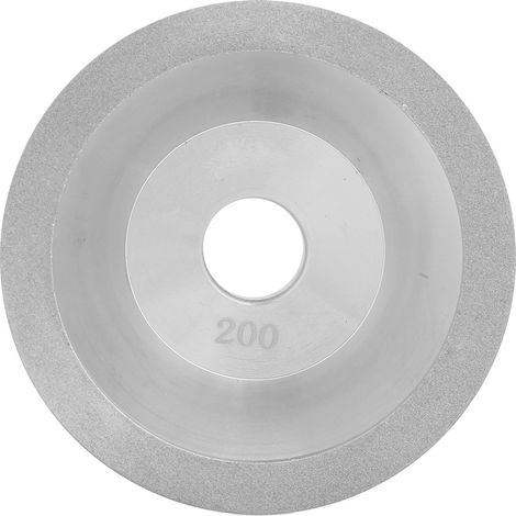 Ortviai Meule à Diamant Électroplaquée en Forme de Coupelle, 100 x 20 mm, Grain 200 pour Machine à Poncer (1/5)