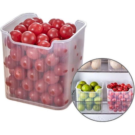 Boîte de rangement pour réfrigérateur grande capacité, support de rangement pour aliments