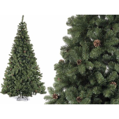 Pini natalizi artificiali / alberi di Natale Aspen 2,90m H con 1830 rami e pigne, M 2,90 H