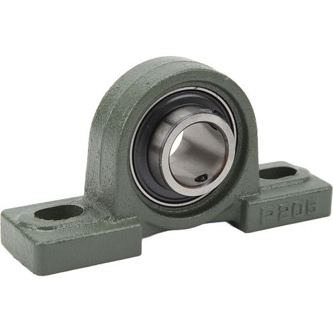 Palier à semelle en fonte, robuste et efficace, diamètre intérieur de 1 pouce. (1/5)