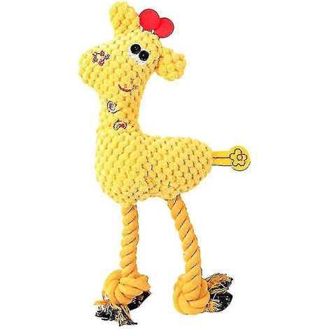 Jouet pour chien Teddy Bixiong, jouet anti-dentation avec nœuds de prononciation (1/3)