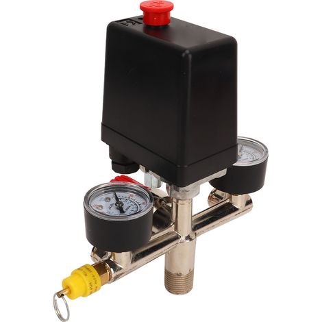 Pressostat de compresseur d'air à régulation automatique et précise, 0 à 180 PSI (1/5)