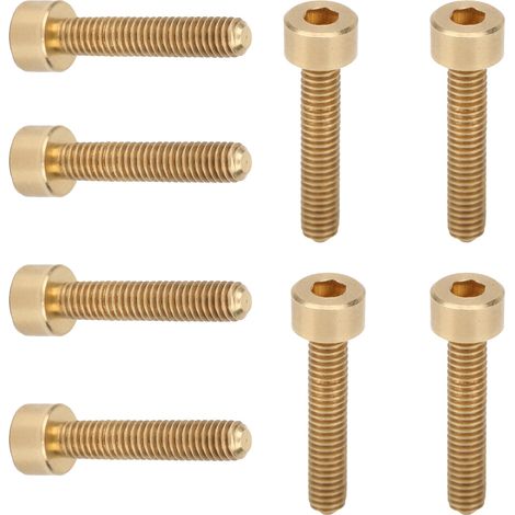 M3 x 12 Senkkopfschrauben, 50er-Packung, Innensechskantschrauben aus reinem Kupfer, Industriebeschläge, Präzisionsbefestigungselemente (1/5)
