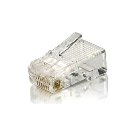 KIT 100 CONECTORES RJ45 EQUIP CATEGORIA 6   121143
