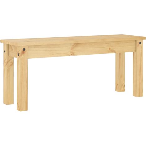 Essenbank Panama 105x30x45 cm aus massivem Kiefernholz