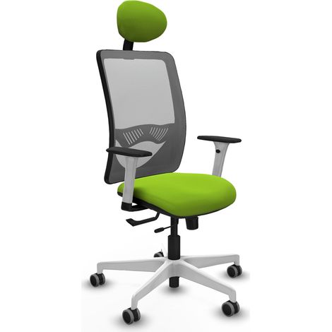 Bürostuhl piqueras y crespo Zulema weiß dichte Schaumstoff (1/2)