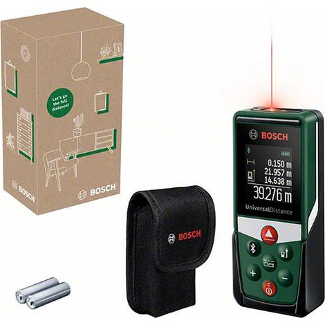 Misuratore di distanza laser digitale UniversalDistance 40C, scatola per eCommerce (1/5)