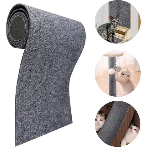 Tapis anti griffes pour chat quarante centimètres sur deux mètres protection pour canapé griffoir pour félin (1/5)