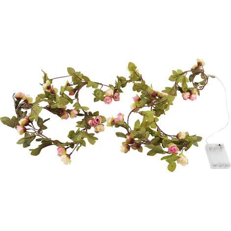 2.5m LED Fleur Fée Guirlande Lumineuse Piles pour Nol Fête De Mariage Décor La Maison (1/5)