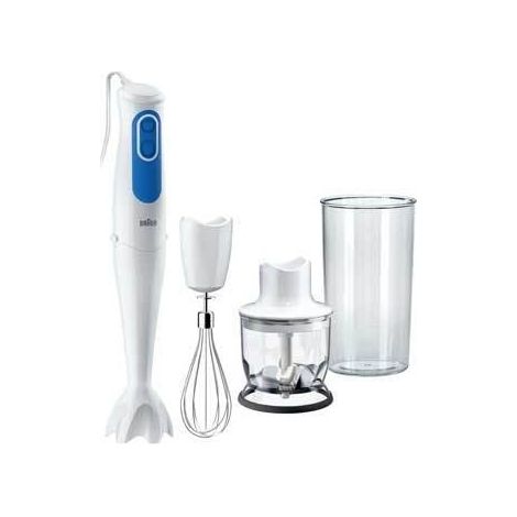 Braun MQ 3025 Batidora de Mano Blanca y Azul 700 W (1/4)