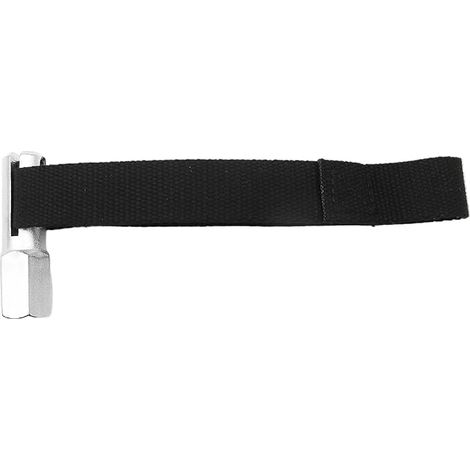 Clé à filtre à huile en nylon CRV en acier 215 mm pour filtres de 120 mm, douille de 21 mm (1/5)
