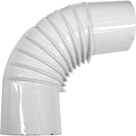 Save GOMITO 45° PER STUFA A LEGNA PORCELLANATO CLASSIC Col. Bianco Ø cm. 13 12 PZ (1/4)