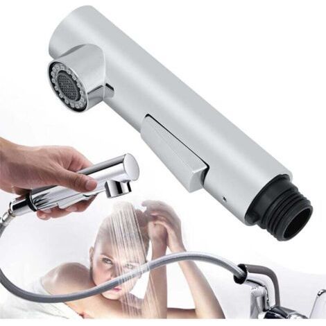 Kitchen Faucet Spray Head, Pull Out Faucet Spray Head, Shower Head Replacement Hand Shower for Kitchen Mixer, Bathroom, Sink (1/4)