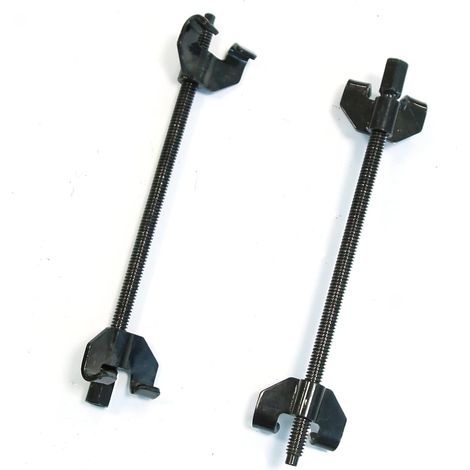 380mm 2 pièces Compresseur Ressort Amortisseur,pour Voiture Outil de Compression,Tendeurs à Ressorts Abaissement de Voiture,Griffe Amortisseur Voiture (1/2)