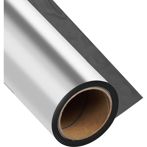 Aluminium Roof Film, 5 m² Bitumen KSK Self-Adhesive Roof Film, Waterproof UV Resistant for Shed, Flat Roof, 1 x 5 m Silver (1/4)