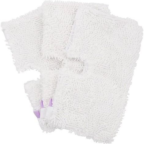 (3 pièces) tampons de nettoyage de rechange en microfibre pour les vadrouilles à vapeur Shark série S3500, S2901, S2902, S3455K, S3501, S3550, S3601, S3801, S3901, S4601, S4701, S4701D (1/5)
