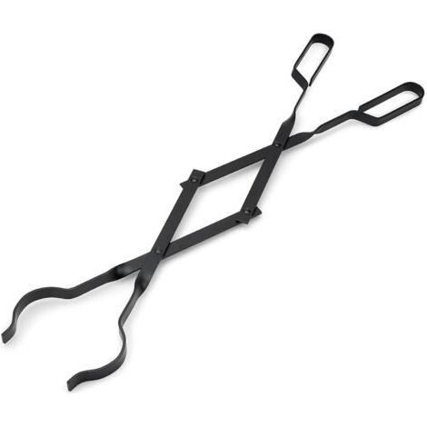 Pince à Cheminée, Pince à Bois de Chauffage de 66cm(26inch), Outdoor Pince à Bûches, Accessoires de Cheminée pour Camp Cheminées, Foyer Intérieur Cuisinière D'extérieur (1/5)