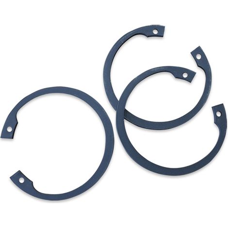 Circlips intérieurs din 472 - 3 circlips - 58 mm