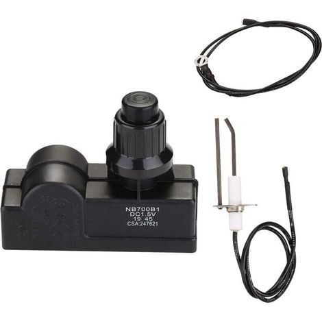 Kit d'allumage pour barbecue Charbroil, Kenmore, Broil-Mate, Broil King, Nexgrill Pièces de rechange pour allumeur de barbecue universel 2 prises (1/5)