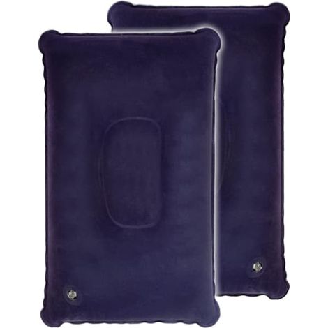 coussin de siège gonflable pliable, pour les voyages, la voiture, le bus, (1/5)