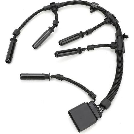 Faisceau de câblage connecteur de bougie de préchauffage remplacement de bougie de préchauffage pour 2003-2010 2.0 TDI 2.5 TDI accessoires de voiture pièce  070971277B (1/5)
