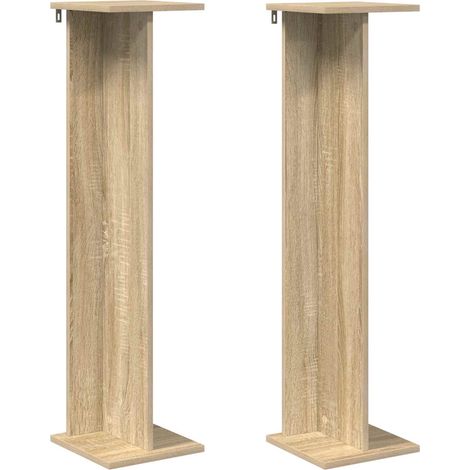 Maison Exclusive - Supporto per piante 2 pz Rovere Sonoma 25 x 25,5 x 100,5 cm (1/5)