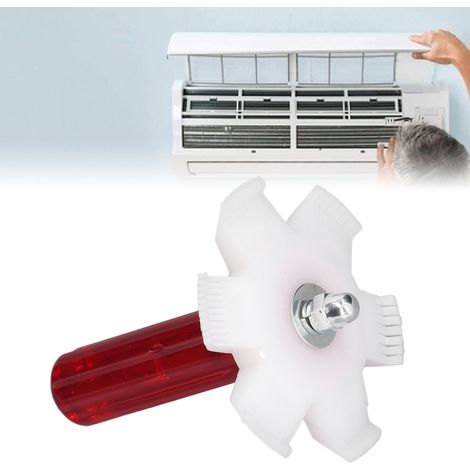 Peigne à ailettes de climatiseur (lot de 2) en acier inoxydable, peigne à ailettes pour condenseur de climatiseur, peigne à ailettes redresseur d'ailettes, peigne à ailettes métallique pour climatiseu (1/5)
