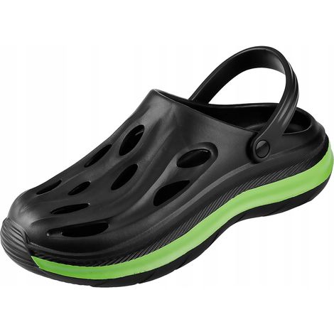 Zoccoli Neo con cinturino, scarpe in schiuma, pantofole leggere, sandali da giardino r 1 pz. (1/5)