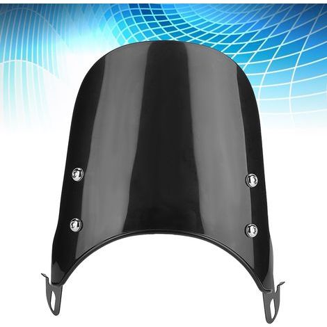 Faro delantero de motocicleta de 5 a 7 pulgadas, deflector de parabrisas retro compatible con HONDA (1/5)