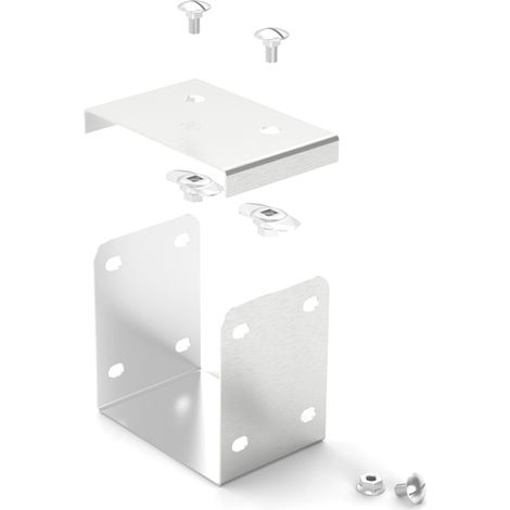 Coupleur RS PRO 50 x 50mm en Acier inoxydable 304 ( Prix pour 1 ) (1/3)
