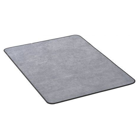 Stuhlmatte Bodenschutzmatte (1225 x 915 x 5 mm) Bürostuhlmatte für Hartböden, Stuhlteppich für Rollstuhl, Cord-Oberfläche, sanftes Gleiten unter dem Schreibtischteppich für Heimbüro (grau) (1/5)