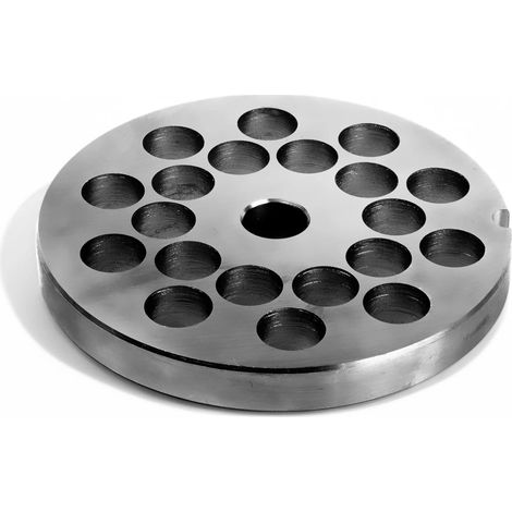 Tre spade, raut piastra per tritacarne 32 foro 14, acciaio inox auto affilanti professionale