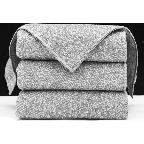 Juego de 8 paños de cocina: paños de cocina grandes y pequeños superabsorbentes, paños de cocina sin pelusa y fáciles limpiar, color gris claro (1/5)