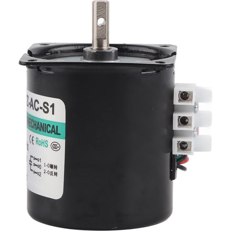 Wechselstrommotor 68KTYZ 2,5 U/min / 20 U/min / 30 U/min / 110 U/min 220 V Getriebemotor Permanentmagnet-Synchronmotor mit hohem Drehmoment (20 U/min). (1/5)