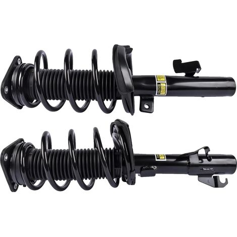 Amortiguador, construcción duradera, certificado CCC, compatible con Ford Focus II a partir de agosto de 2004, número de pieza OEM 1234201, 1234202 (1/5)