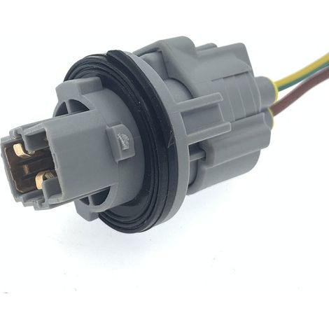 Compatible avec les feux arrière XRV, Honda Jade, les douilles de feux stop Toyota RAV4 et les ampoules halogènes de feux de route (douille + fiche).
