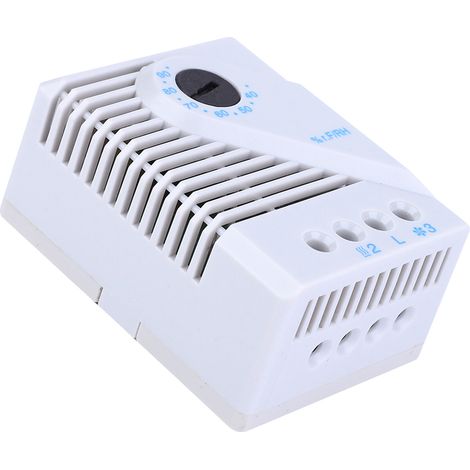 MFR012 Régulateur d'humidité mécanique, hygrostat, ventilateur chauffant pour meuble TV, régulateur d'humidité (1/5)