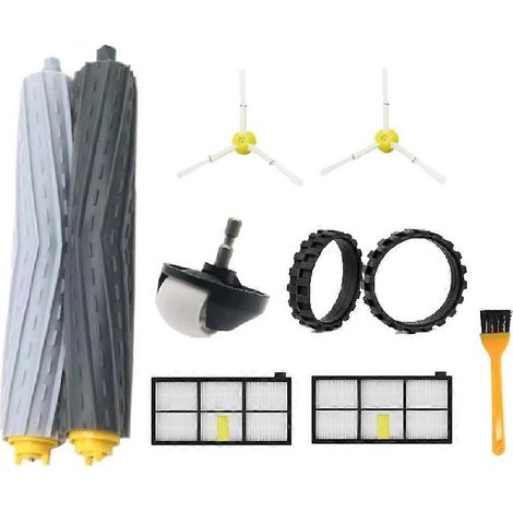 Accessoires pour IRobot Roomba 800 900 série aspirateur robot, filtre, brosse rouleau, brosse latérale, Tire Skin (1/5)