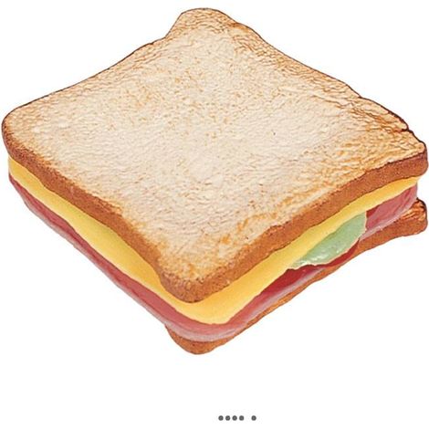Sandwich club artificiel en Plastique soufflé D 125 mm (1/3)