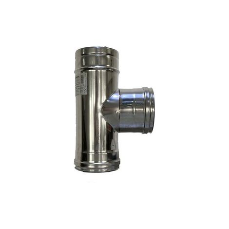 C RACCORDO A T INOX ATTACCO FMM D 15 CM