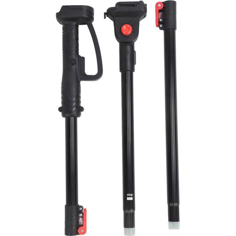 3-segment telescopic chainsaw pole made of aluminum alloy, pruner extension pole for BL1820 BL1830 BL1840 BL1850 1.5m (1/5)