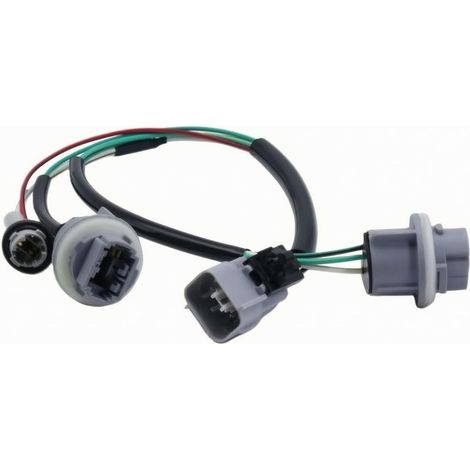 Rear Light Wiring Harness Plastic Connectors, Rear Light Wiring Harness, Protected Electrical Wires (1/5)