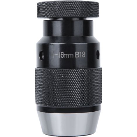 Mandrin de perçage à verrouillage automatique B18 pour tour, mandrin autoserrant, pièces CNC 1-16 mm (1/5)