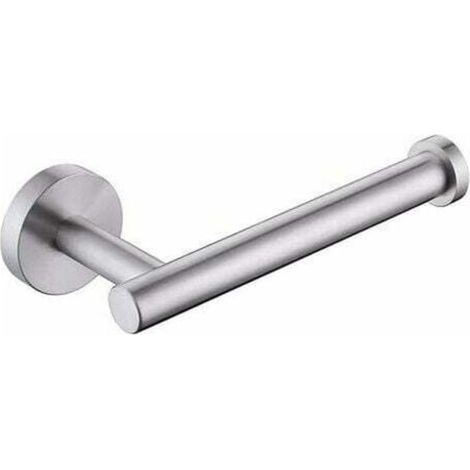 Toilet Paper Holder, Wall-Mounted Toilet Paper Dispenser, Screw-Mounted Toilet Paper Holder, Brushed Stainless Steel (1/5)