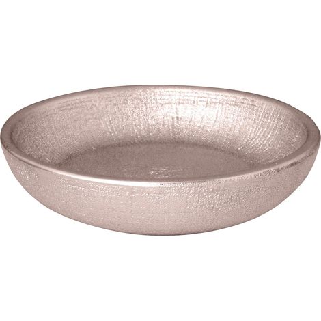 Portasapone serie glitter in ceramica rosa ramato (1/3)
