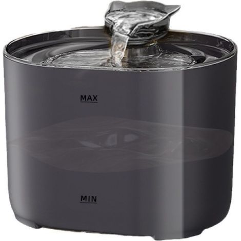 Fontaine à eau grande capacité de 2 L, distributeur d'eau filtrée à circulation automatique silencieux pour chats et chiens (1/5)