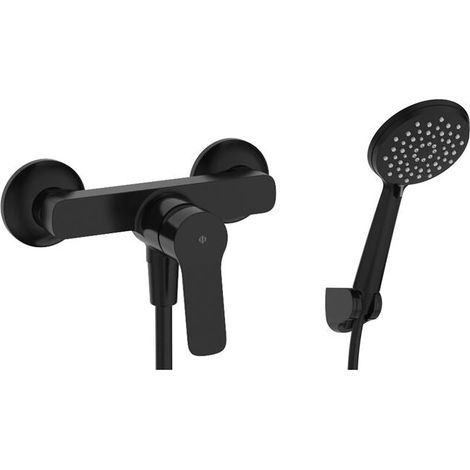 Rhio series tap for shower black (1/5)