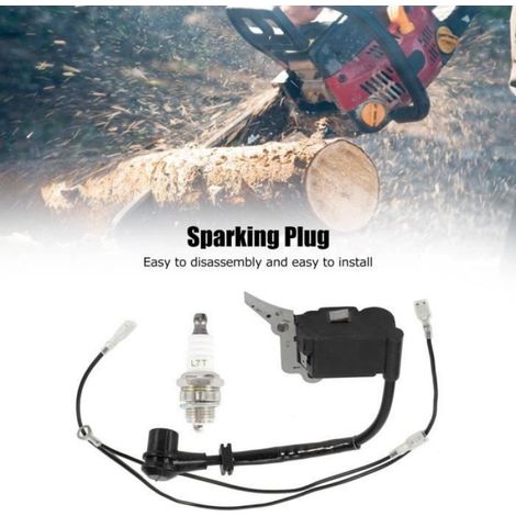Module De Bobine 'allumage De Tronçonneuse Bougie 'allumage Adaptée Pour (1/4)