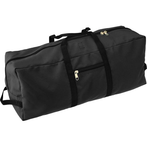 Sac de rangement pour sapin de Noël avec poignée, en tissu Oxford 600D, contenant amovible pour sapins jusqu'à 18 cm de hauteur, 152 x 51 x 63,5 cm, noir (1/5)